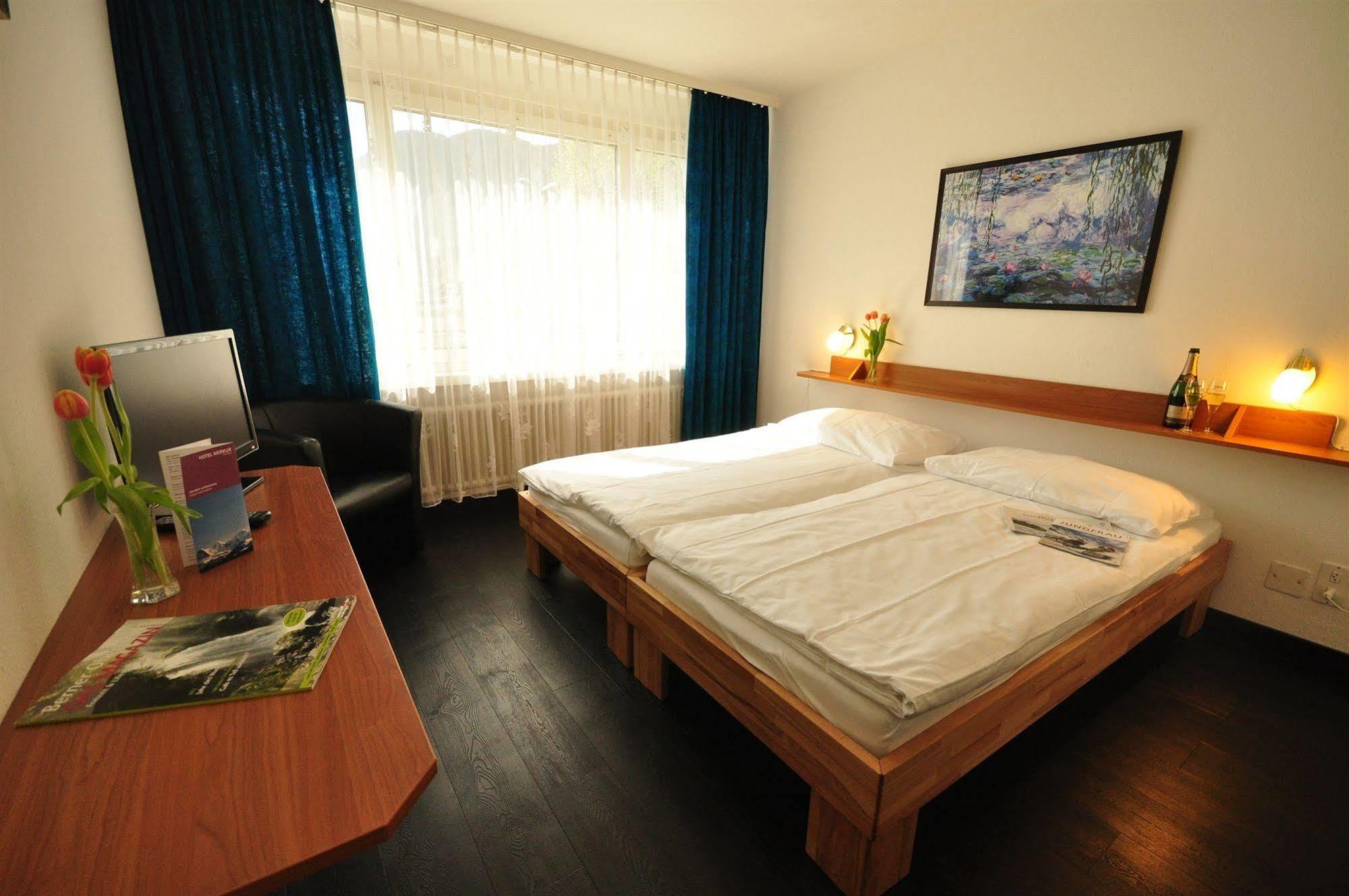 Hotel Merkur - West Station Interlaken Ngoại thất bức ảnh